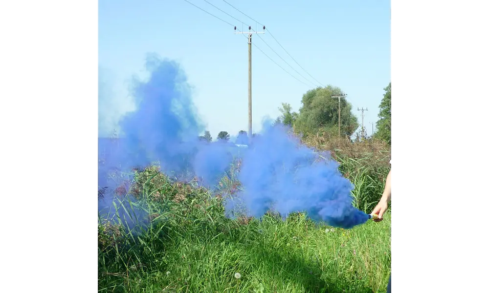 Ruční generátor kouře Mr. Smoke 1 Blue