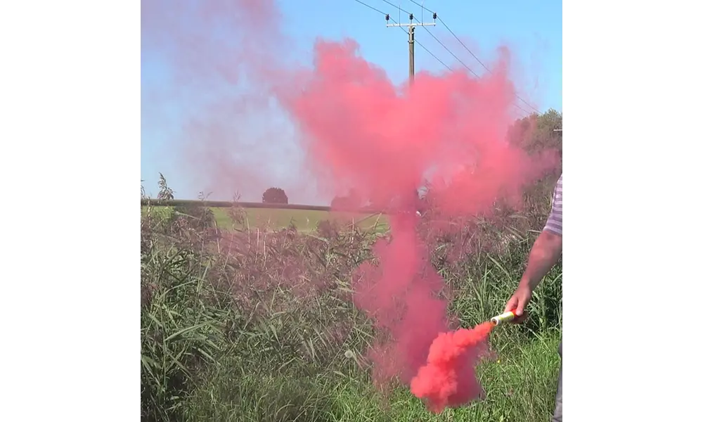 Ruční generátor kouře Mr. Smoke 1 Pink
