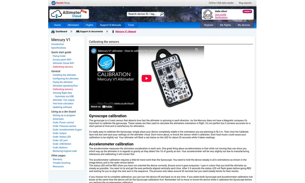 Höhenmesser- und Fluglogger-Computer Mercury V1, supergenau und mit automatischem Hochladen und Flugkarten., Produktoptionen: Mercury V1 Altimeter, 9 image