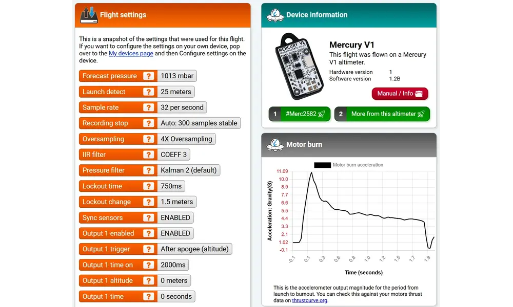 Höhenmesser- und Fluglogger-Computer Mercury V1, supergenau und mit automatischem Hochladen und Flugkarten., Produktoptionen: Mercury V1 Altimeter, 13 image