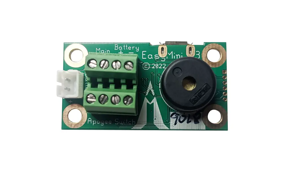 EasyMini barometr zaznamenávající duální výškoměr (Altus metrum)