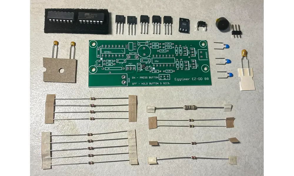 Eggtimer EZ-DD Raket & elektronikpakkesæt - Alitmeter / Dual Deploy inkluderet, 6 image model rocketry