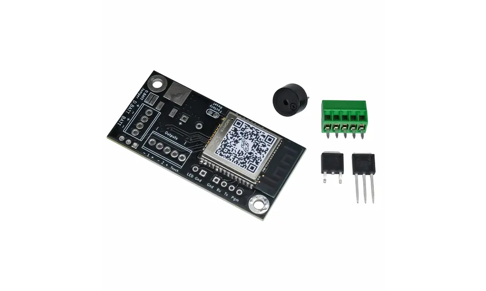 Computer di volo/registratore/altimetro Grissom a 2 canali controllato tramite WiFi (non saldato - 3-4 componenti da saldare), Opzioni del prodotto: Grissom - 2 channel flight computer - Unsoldered parts, 2 image