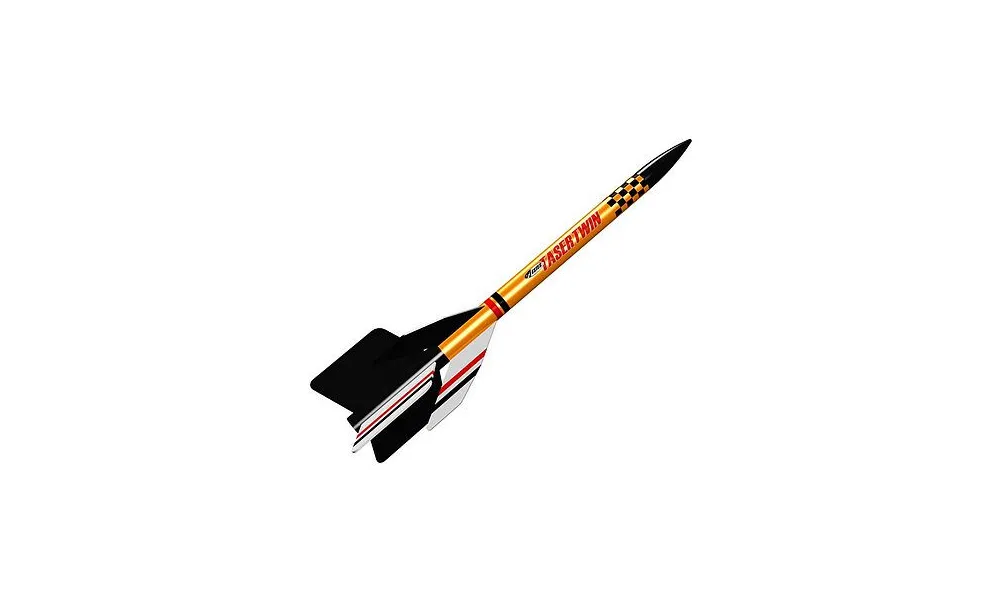 Estes Taser Twin model rocket kit - skill level 1, 18mm mount B-C rocket engines model rocketry