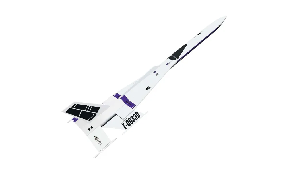 Estes Crossbow SST raketmodellbyggsats - färdighetsnivå 1, 18 mm monteringsväxelströmsraketmotorer model rocketry