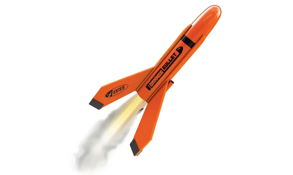 Stavebnice modelu rakety s oranžovou kulkou, úroveň dovednosti 2, 18mm motory, 2 image