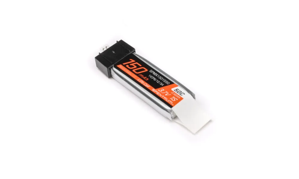 3,7V 150mAh 1S 50C LiPo baterie: Konektor JST PH1.25