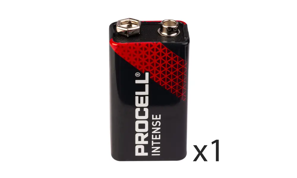 9V batteri til Klima Launch Controller (PP3) Duracell Procell Intense power model rocketry