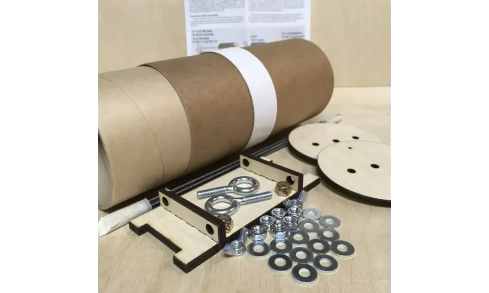 Electronics bay 2.14" 54mm - LOC Precision, Other product options: LOC E-bay kit 2.14" 54mm, 6 image model rocketry
