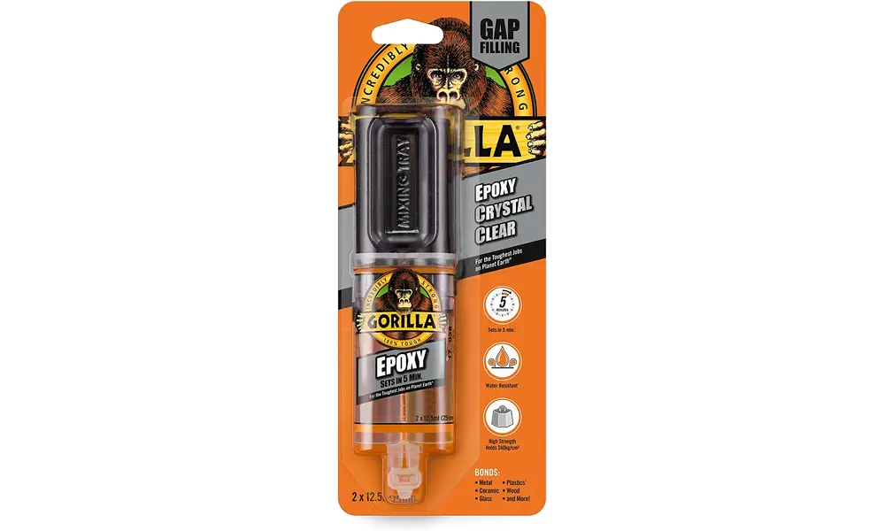 Colla Gorilla Epoxy 25ml - Tempo di posa 5 minuti, Opzioni del prodotto: Colla epossidica Gorilla 25ml
