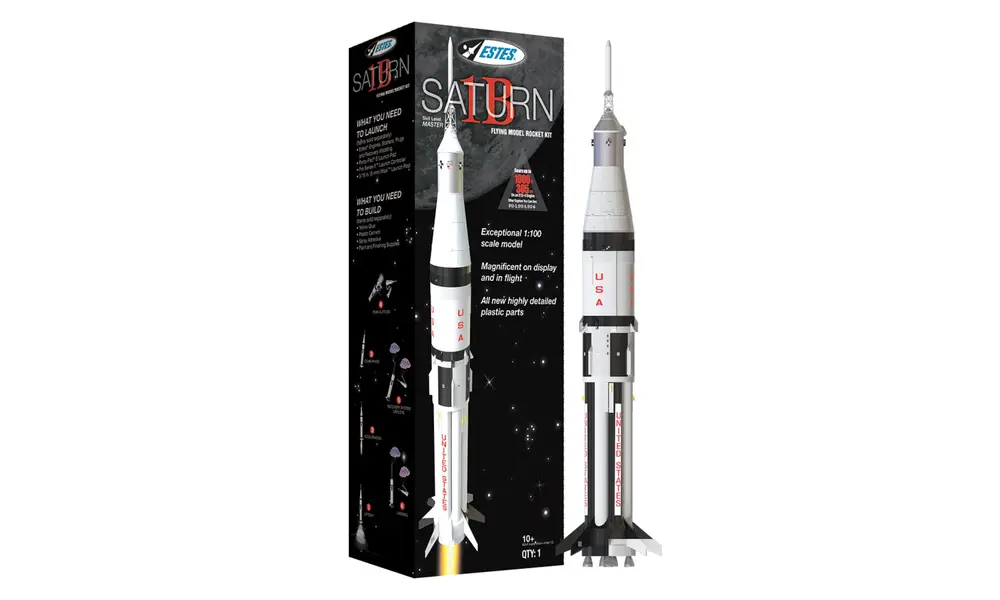 Kit de fusée modèle Saturn 1B Skylab - Moteurs CE de 67 mm à l'échelle 1:100