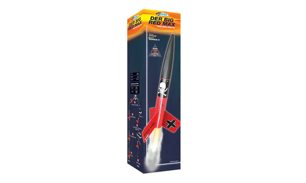 De Big Red Max Model Rocket Kit Pro Series II Estes 29mm mount EF-motoren, 7 image