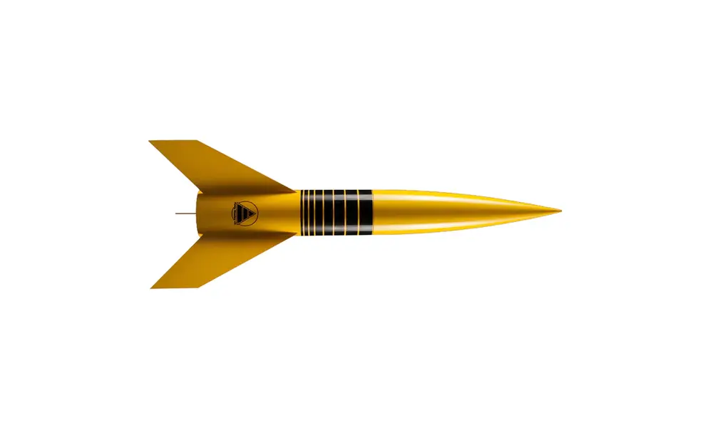 Raketa Bumble Bee 3,9" (~4") GJ motory - 38 mm (29 mm s adaptérem) - Expert, stavebnice modelu rakety, 8 image