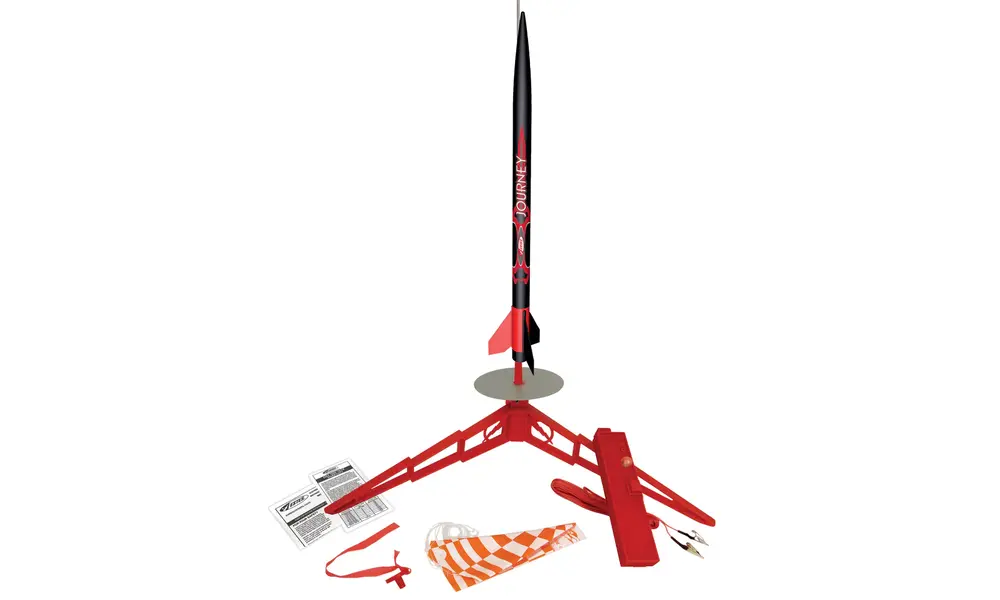 Deluxe Journey Ready to fly launch set - includes 3 motors & wadding - Estes, 2 image model rocketry