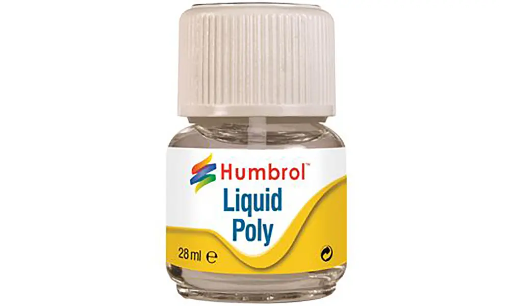 Colla per plastica Polycement flacone da 28 ml Humbrol - Colla per plastica, Opzioni del prodotto: Humbrol 28ml Cemento liquido poliplastico