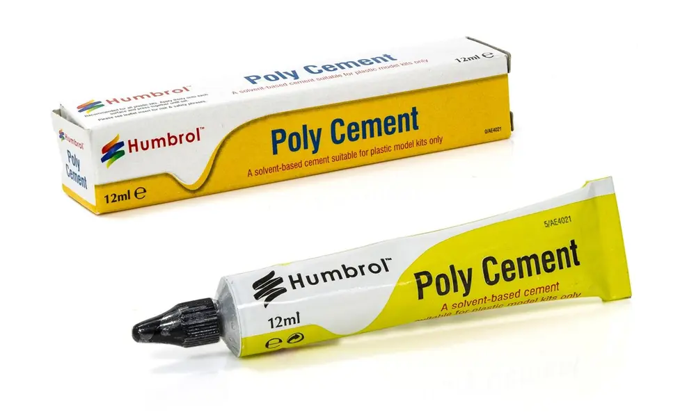 Plastikowa tubka z cementu polimerowego 12ml Humbrol - Klej do plastiku, Opcje produktu: Humbrol 12 ml plastikowa tubka cementowa