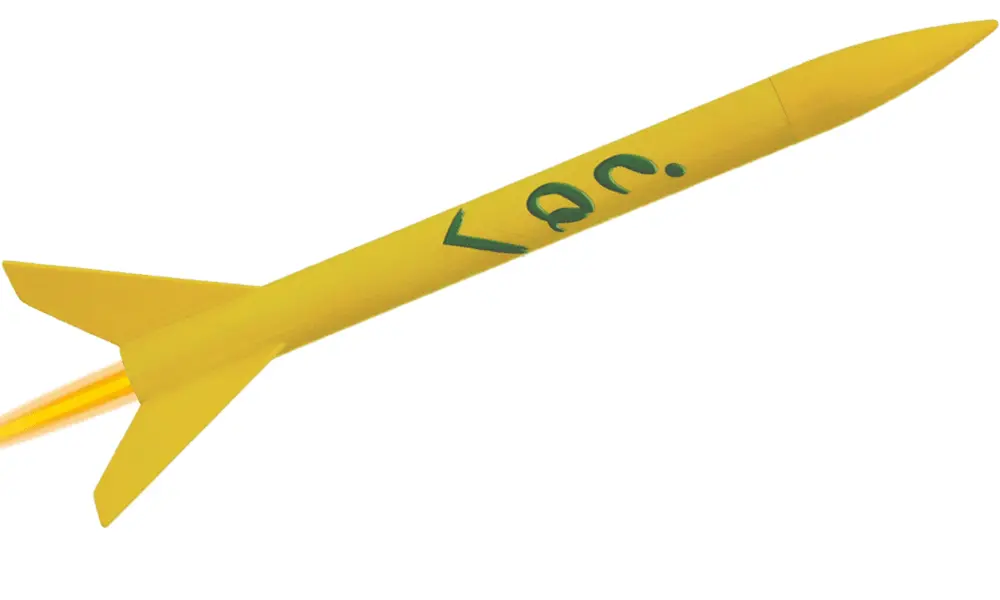 Model rakety Klima iO - Sada skvělé kvality, snadno se staví a létá!