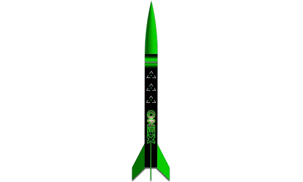 Xeno 25 mm 1 Zoll Einsteiger-Modellraketenbausatz 18 mm AD-Motoren für diese großartige erste Rakete