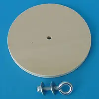 Adapter plate 97mm with eyebolt - Klima, Other product options: 97mm adapter plate with eyebolt model rocketry
