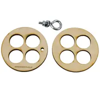 99mm (3.9") OD to 4 x 29mm ID Centering rings for LOC 3.9" (99mm) Airframe, Other product options: 99mm OD 4x29mm ID LOC-CR model rocketry