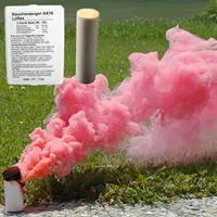 5x Red smoke AX-18 (18mm diameter) model rocketry