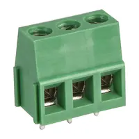 Blok zaciskowy PCB 5 mm, 3-stykowy, 26AWG do 12AWG, śrubowy - MC000047