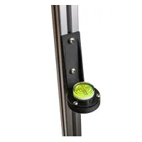 Bublinová vodováha 50 mm namontovaná na kolejnici - přesné vyrovnání 0-6 stupňů v libovolném směru., Možnosti produktu: 50mm Rail bubble level