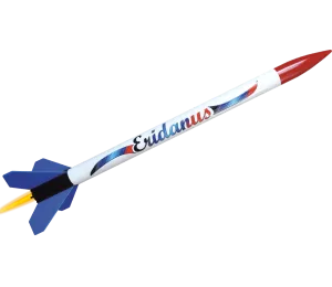 Eridanus raketmodellbyggsats, flygklar, 18 mm fäste, AC-motorer, Klima model rocketry