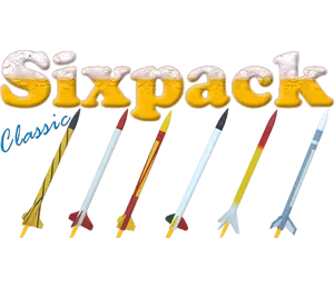 Klima 6 pack classic rocket- set team kit - Build your complete bundle here - 6 pack - Schools & clubs model rocketry