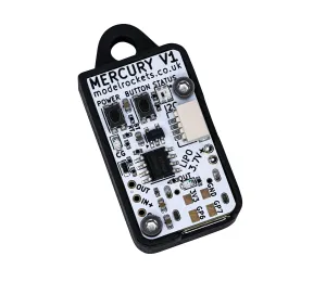 Mercury V1 altimeter & flight logger computer, super accurate and auto uploading and flight charts., Other product options: Mercury V1 Altimeter model rocketry