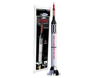 Mercury Redstone raketmodellbyggsats - skala 1:34, nivå 3, 18 mm montering, C-motorer model rocketry