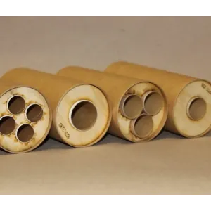 3x24mm - Modular motor can (MMC) - Motor mount LOC Precision, Other product options: MMC for 2.6" / 66mm - 3x24mm mount model rocketry