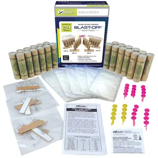 Estes Blast-Off (A8-3, B6-4, C6-3 & C6-5) BULK Team PACK (24 motorů) modelové raketové motory 18mm motory, Možnosti produktu: Estes bulk - ABC - 24 bal