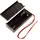 Portapilas 2 x AAA con interruptor