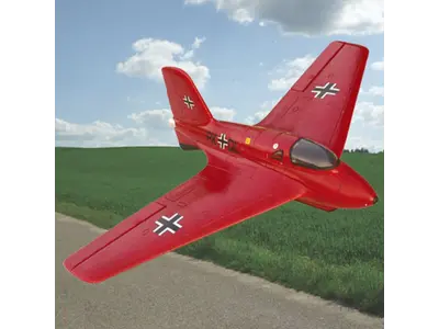 Me-163 Model Rocket Glider Remote Controlled D3-P engines - Klima model rocketry