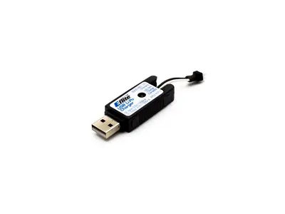 1S 3.7v USB Li-Po lader - 500mA Hoge stroom UMX - Lithium polymeer lader, Andere productopties: USB Lipo-lader - 500mA