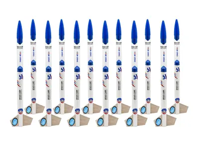 12x Estes Eagle S.C.R.V team kit - Glue on fins, 2 image model rocketry