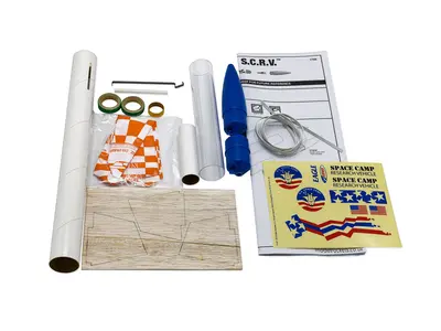 12x Estes Eagle S.C.R.V team kit - Glue on fins, 3 image model rocketry
