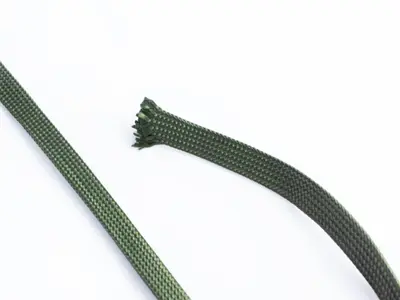 Nomex flettet strømpe størrelse 6 mm - dekker 3,5 mm-10,5 mm - brannbeskyttelse model rocketry