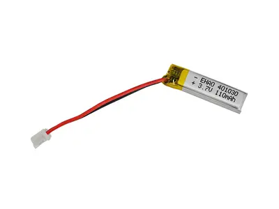 3.7v 110mAh Lithium polymer Lipo recharegeable battery 2mm JST PH model rocketry