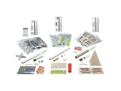 AVG bulk pack (12 rockets) Estes model rocket kits, 4 image model rocketry