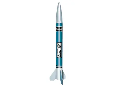 LOC-IV 4" model rocket kit from LOC Precision model rocketry