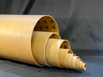 1.525" (38.7mm) Phenolic Airframe Tubing - LOC Precision - 36" (914mm) length, Other product options: LOC Phenolic Airframe 1.525" (38.7mm) x 36" (914mm) model rocketry