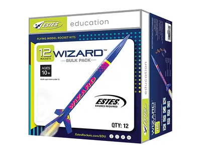 Wizard bulk pack (12pk) Intermediate model rocketry