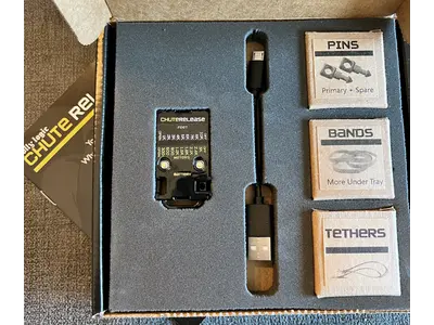 Jolly Logic Chute release 10X – still inn høyden for fallskjermen din, Andre produktalternativer: Utløser av renne 10 ganger model rocketry