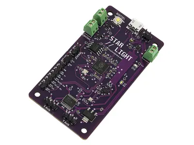 Starlight flight computer development board - RP2040 programmable - with headers, Other product options: Starlight flight computer - HEADERS model rocketry