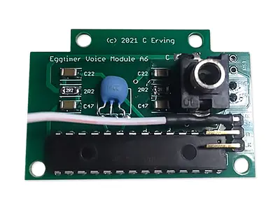 Eggtimer Voice Module (Handheld GPS Receiver LCD), Other product options: Eggtimer GPS - Voice module model rocketry