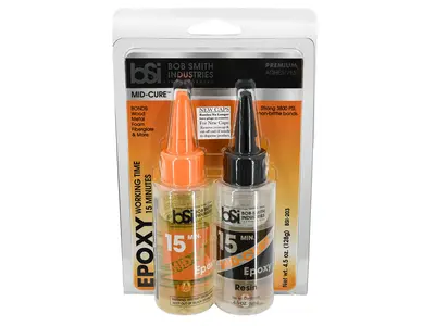 BSI 15 minute epoxy 4 1/2oz (127ml) glue, Other product options: BSI - Epoxy - 15 min - 127ml model rocketry