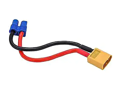 Adapterkabel XT60-Stecker auf EC3-Buchse