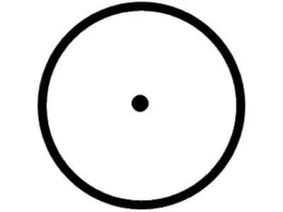 6x décalcomanies en vinyle au centre de pression